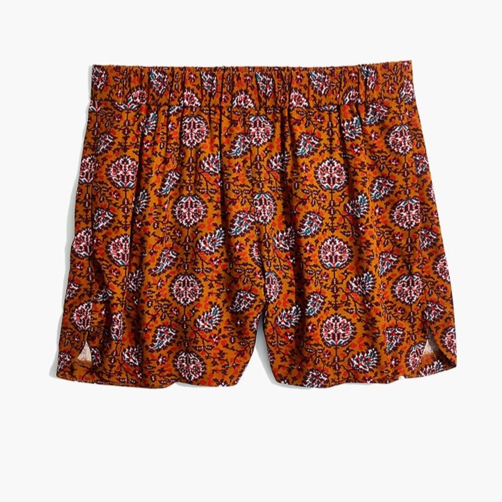 Madewell Printed Pull-On Shorts - Picture 9 of 10
